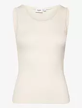 Garimasz Wool Tank Top Saint Tropez Cream