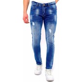 Smalle Jeans True Rise 140547636