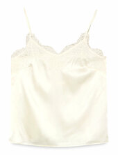 Rwjade Silk Strap Lace Top Rosemunde Cream