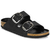 Tøfler Birkenstock Arizona Big Buckle Leoi Black Hex