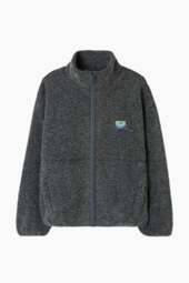 Hoktown Jacket - Charcoal Melange - American Vintage - Grå Xs/s