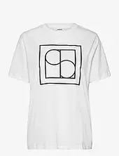 Slvarga Tee Ss Soaked In Luxury White