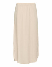 Crbellis Maxi Skirt Cream Beige