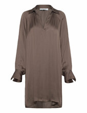 Over D Dress Rosemunde Brown