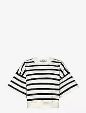 Msestella Short Sleeve Sweat Minus Patterned