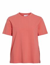 Vinora S/s T-shirt - Noos Vila Red