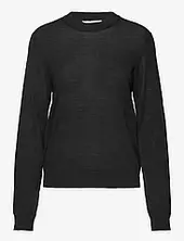 W. Merino Crew Holzweiler Black