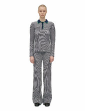 2356 Soft Rib, Long Flare Knit Pant Stine Goya Grey