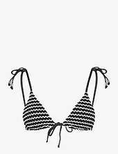 Mesh Effect Slide Tri Seafolly Black
