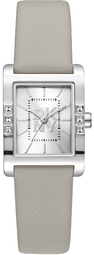Dkny Dameur Dk1l008l0015 Westside Glitz Sølvfarvet/læder 30x22 Mm