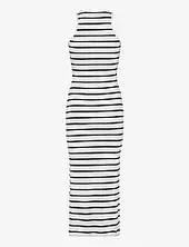 Tommy Rib Stripe Racer Bk Dres French Connection White