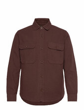 Dyed Canvas Skyler Shirt Mads Nørgaard Brown