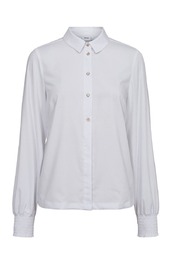 Nümph - Skjorte - Nu Tully Shirt - Bright White