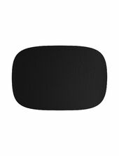 Karim Rashid Pepper Dækkeserviet 95% Genbrugslæder 1 Stk 45,0x30,6 Cm Aida Black