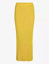 Striped Rib Skirt House Of Dagmar Yellow