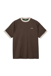 H2o - T-shirt - Basic Klitmøller Oversize Tee - Espresso