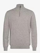 Half Zip Knit French Connection Grey