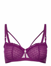 Monogram Half-cup Balcony Bra Chantelle Purple