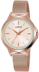 Lorus Dameur Rg278qx9 Classic Rosa Guldfarvet/rosaguldtonet Stål