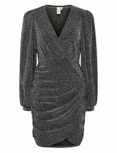 Yastikka Ls Glitter Dress - Show Yas Black