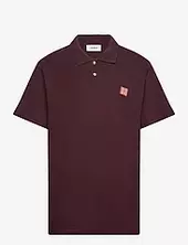 Piece Pique Polo Les Deux Burgundy