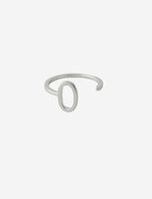 Ring A-z Silver Design Letters Silver