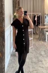 Sisters Point - Kjole - Gevela-dr1 - Chocolate/silver