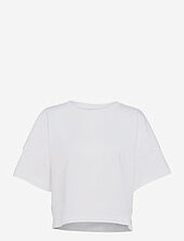 Tally Jrsy Sslv Crewnk Tee French Connection White