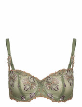 Champs Elysees Half-cup Balcony Bra Chantelle Green