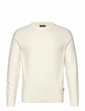 M Cotton Structure Sweater J. Lindeberg White