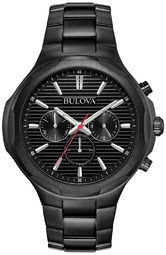 Bulova Herreur 98a189 Classic Sort/stål Ø45.5 Mm