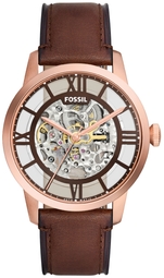 Fossil Herreur Me3259 Townsman Læder Ø44 Mm