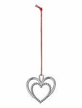 Perle Hjerte H6.5 Forsølvet Rosendahl Silver