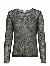 Sladea Blouse Ls Soaked In Luxury Black