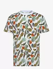 Juicy Aop O-neck Tee S/s Lindbergh Patterned