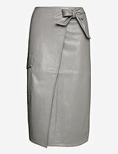 Marie Wrap Skirt Designers, Remix Grey
