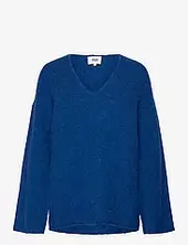 Nessia Knitted Sweater Twist & Tango Blue