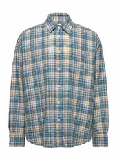 Room Shirt Pastel Green Check Hope Green