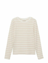 Basic Striped T-shirt Mango Cream