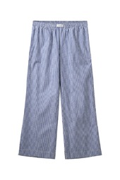 H2o - Bukser - Rønne Essential Pajamas Pants - Blue/white Stripe