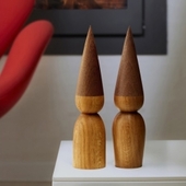 By Brorson Træ Nisse - 25 Cm