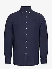 Linen Shirt Sebago Navy