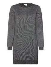 Visanja L/s Glitter Knit Dress /b Vila Black