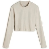 Langærmede T-shirts Vans  Script Mini Mock Ls
