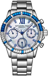 Stührling Original Dameur 3959.1 Monaco Hvid/stål Ø39 Mm