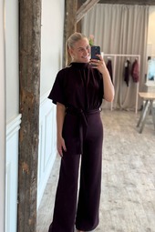 Sisters Point - Jumpsuit - Girl-ju - Deep Bordeaux
