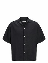Jjwayne Solid Resort Shirt Ss Jack & J S Black