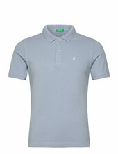 H/s Polo Shirt United Colors Of Benetton Blue