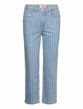 Straight Crop Wrangler Blue
