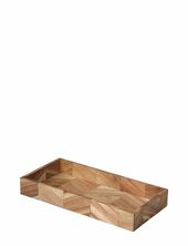 Bakke Til Olie, Balsamico M.m. Sildebensmønstret Acacie Træ. 30x15x4.0 Cm. Aida